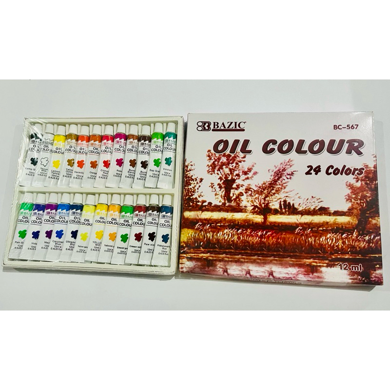 

CAT MINYAK/OIL COLOURS 24 WARNABZ-567 BAZIC