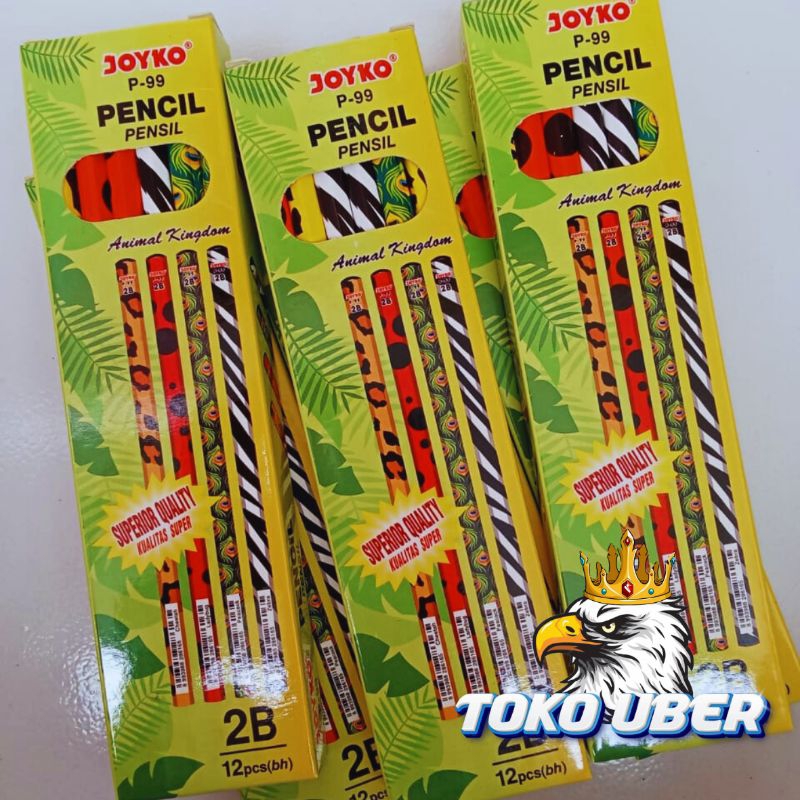 

Pensil 2B Joyko P-99 Isi (12pcs)