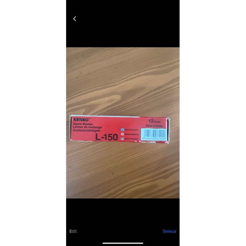 

Isi cutter Kenko L-150 Lusinan