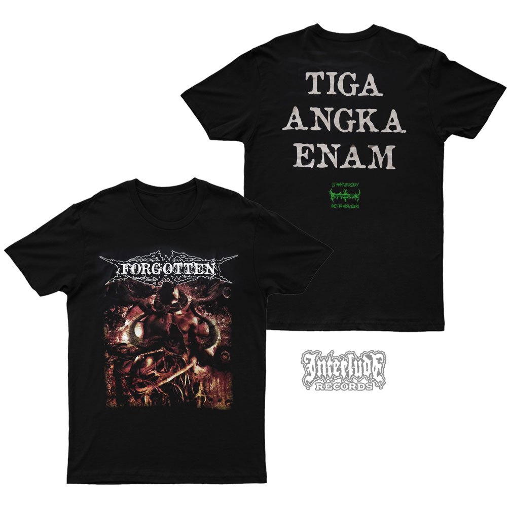T-SHIRT BRUTALMIND - FORGOTTEN - Tiga Angka Enam