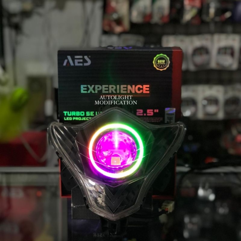 BILED SATRIA FU FACELIFT FULL SET REFLEKTOR CUSTOM BILED AES TURBO EXPERIENCE