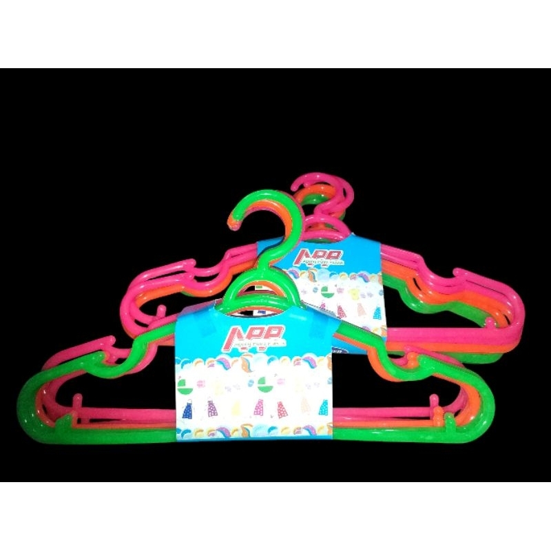 6 dan 12 pcs hanger plastik kuat hanger tebal/hanger dewasa