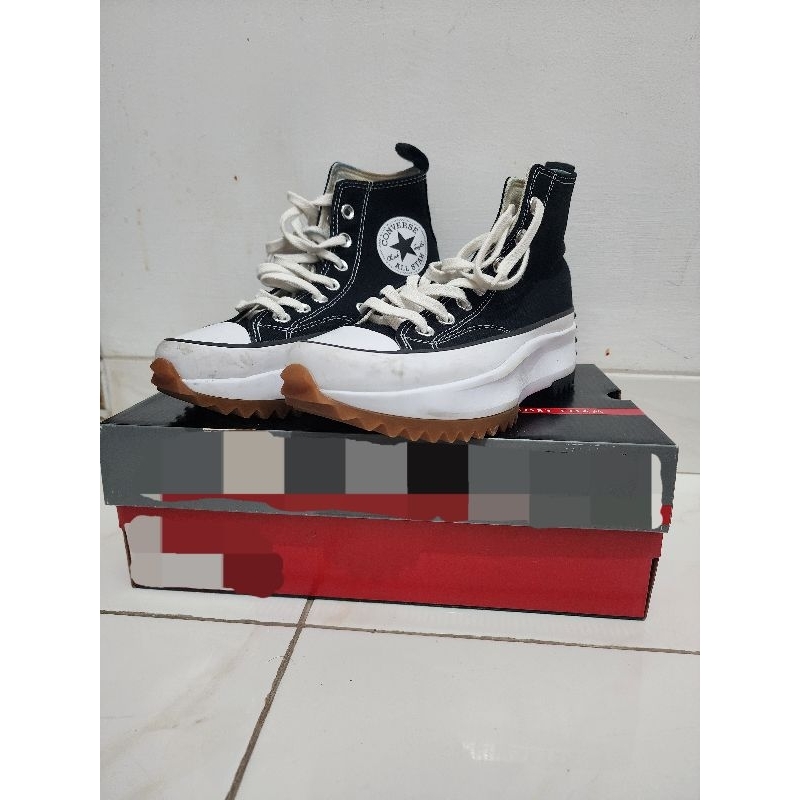 Sepatu Wanita asli Converse - Run Star Hike Hi Sneakers