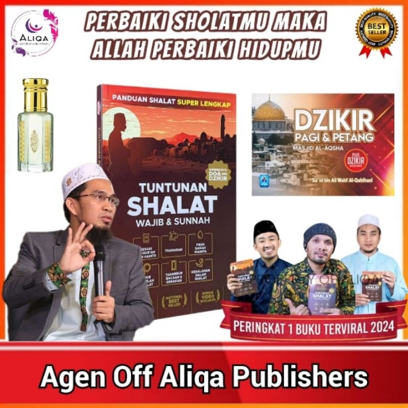 [BUKU ORIGINAL] TUNTUNAN SHOLAT WAJIB SUNNAH LENGKAP USTADZ ADI HIDAYAT