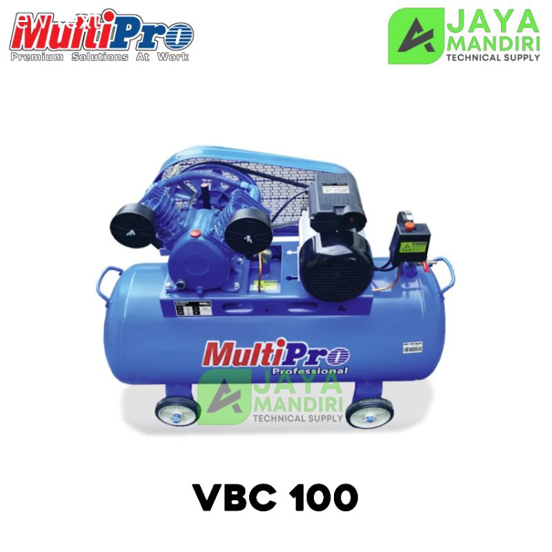 multipro VBC-100 Kompresor Angin Sabuk 100 Liter