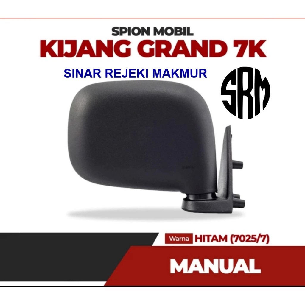 KACA SEPION SPION KIJANG KAPSUL 7K / GRAND MANUAL HITAM