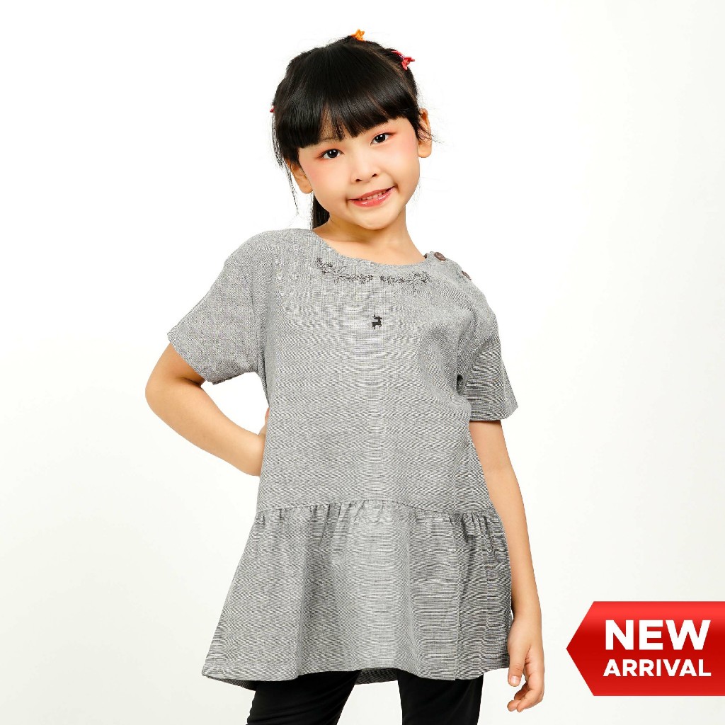Cressida Tunik Kids Girl Gray - VB414G