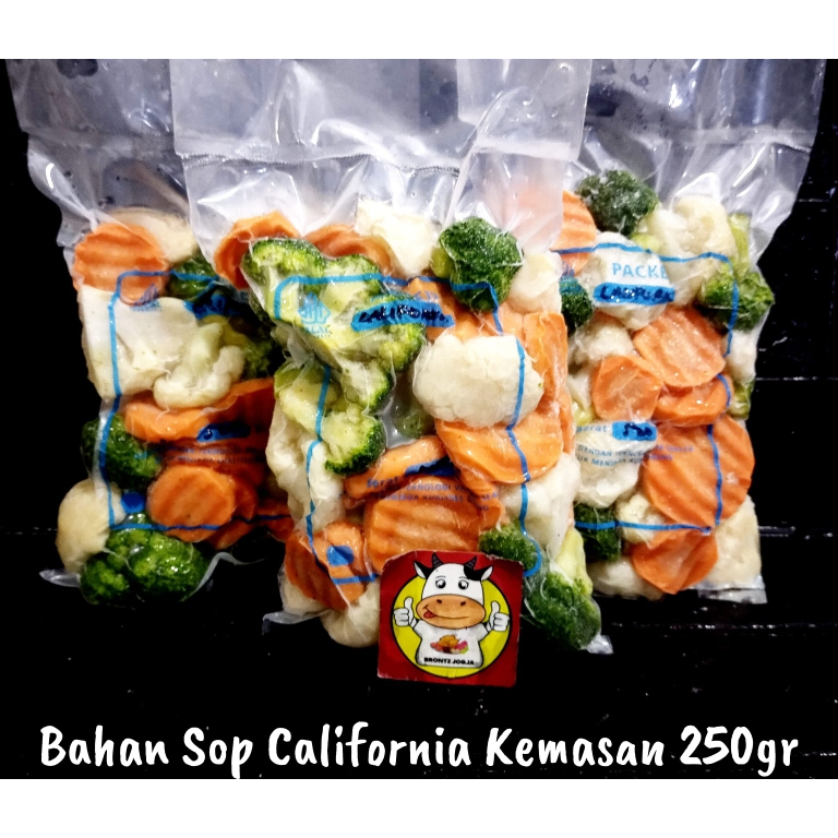 

BAHAN SOP CALIFORNIA FROZEN KEMASAN 250/500GR-FROZEN FOOD-BRONTZ JOGJA
