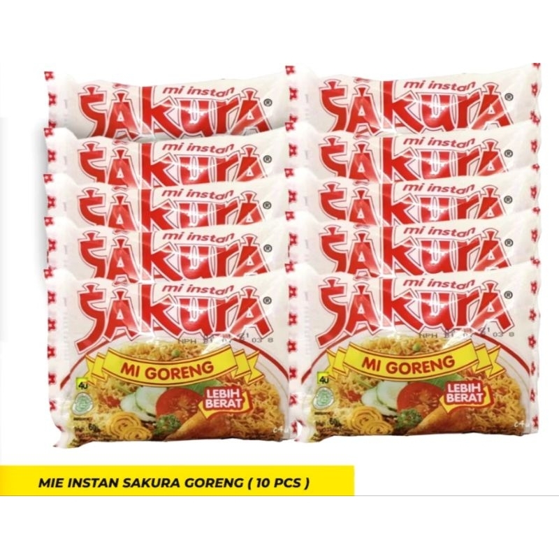 

Mie Sakura goreng isi 10 pcs