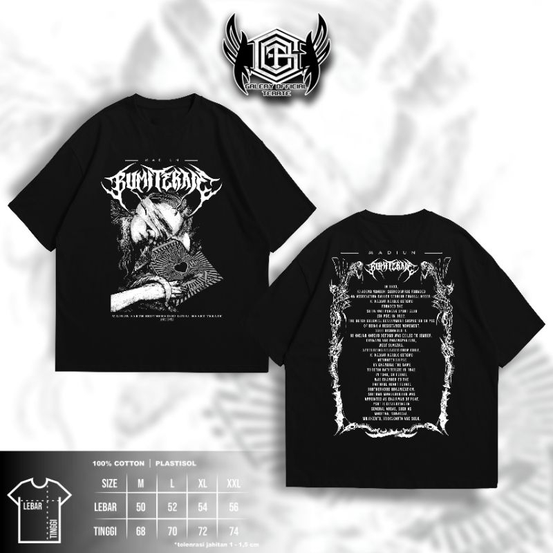 Kaos Madiun Bumi Terate // T-shirt Sh Terate // Kaos Psht Kekinian // T-shirt Katun Combed Pria Wani