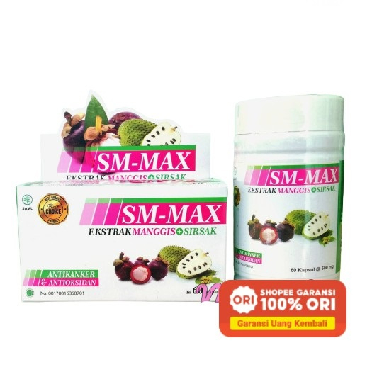 X maxs | S-Max's Kapsul Manggis Sirsak Inayah | Isi 60 Kapsul / sm max ash sihah