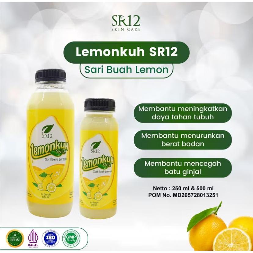 

Lemonkuh SR12 Sari Buah Lemon Asli Minuman Herbal Daya Tahan Tubuh dan Diet Alami 250ml 500ml