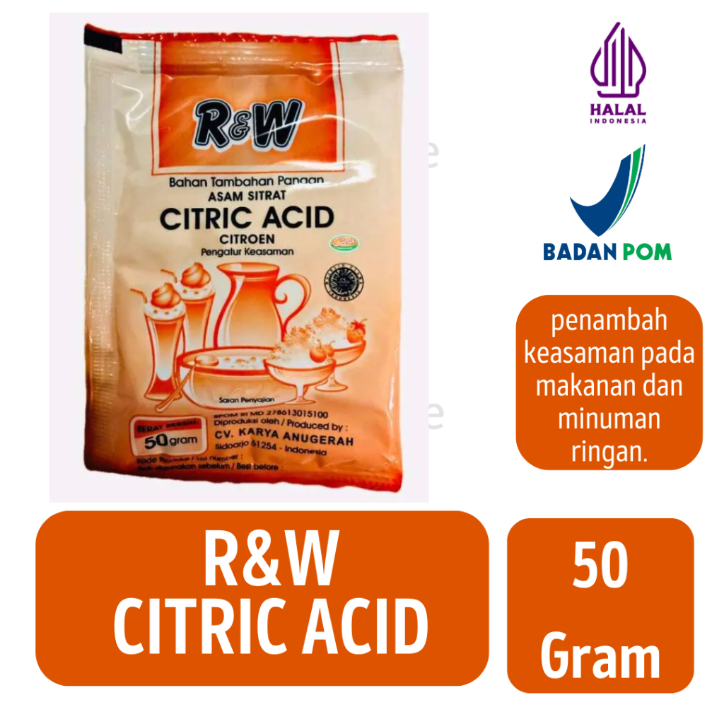 

R&W Citric Acid [50 GR]