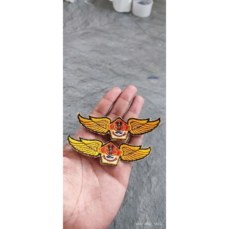 WING SAKA WIRA KARTIKA BORDIR ( HARGA SATUAN )