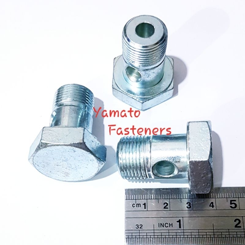 BAUT SOLAR M20 PANJANG 3 CM KUNCI 30 DRAT 1.5 UNIVERSAL 20 MM BANJO NIPPLE NEPEL BENYO ORIGINAL