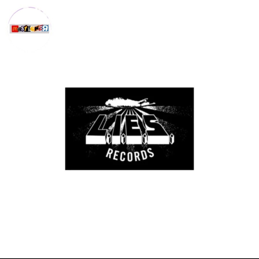 

sticker LIES Records logo stiker