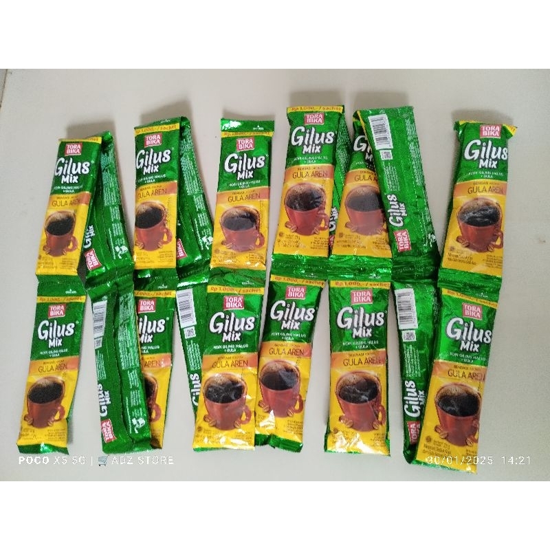 

Gilus Mix Gula Aren 10 pcs