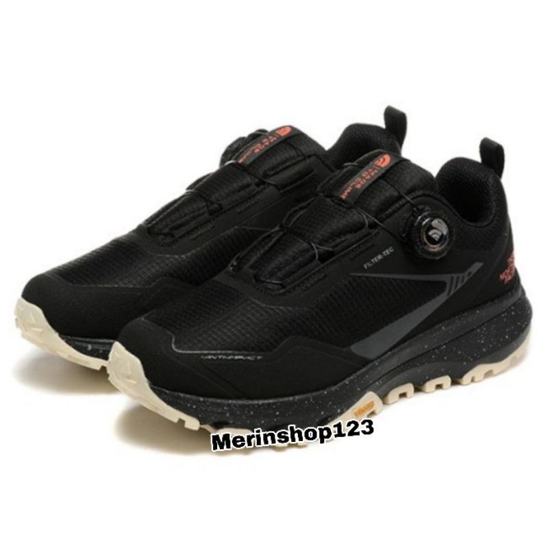 Sepatu TNF Ultra Fastpack 3 Futurelight Black Orange White
