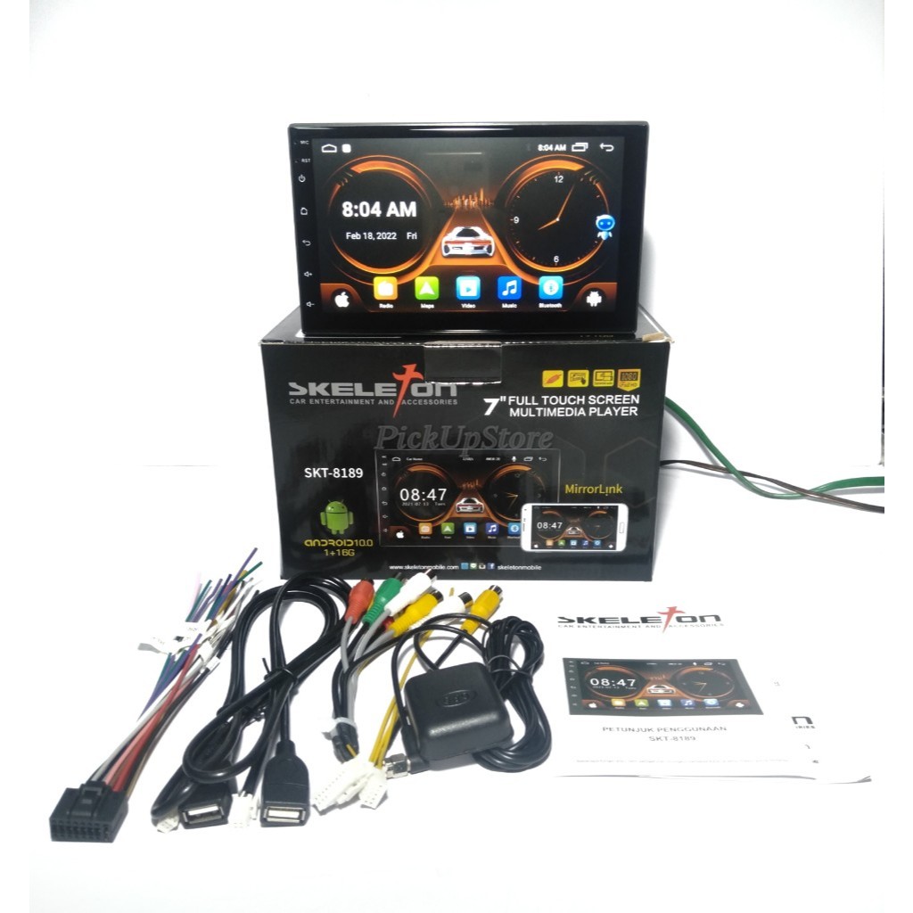 Head Unit Android 7 Inch Skeleton Ram 2/32Gb