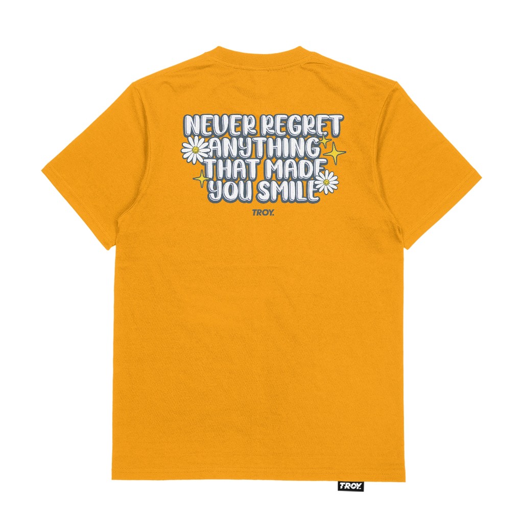 Troy Company Tshirt Yellow Mustard Made You - Kaos Lengan Pendek Kaos Kuning Mustard MTD 2930