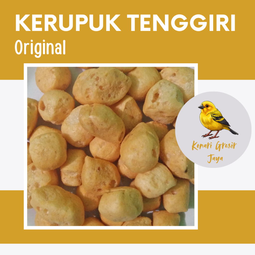 

Kerupuk Tenggiri Bulat Original 100 Gram - 500 Gram | Camilan Enak Murah