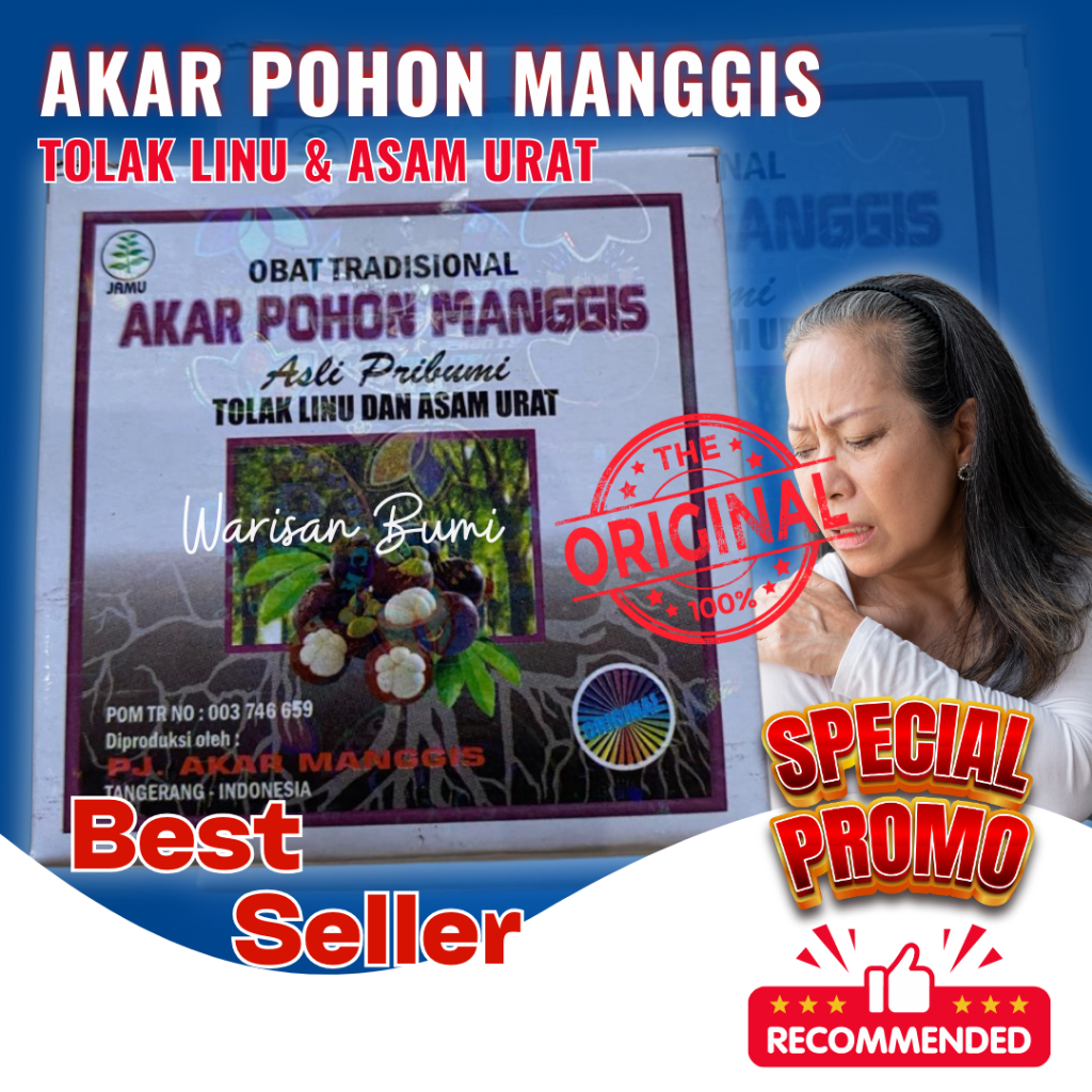 

JAMU AKAR POHON MANGGIS ORIGINAL ASAM URAT PEGAL LINU