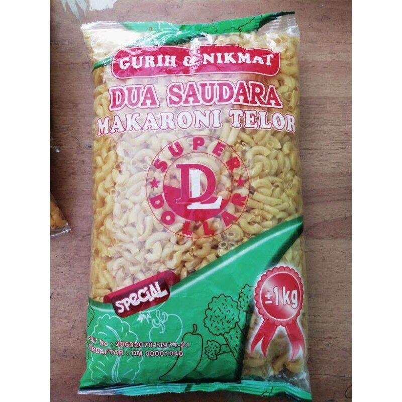 

Makaroni 2 Saudara Makaroni Pipa Mentah Makaroni dua saudara 1 kg