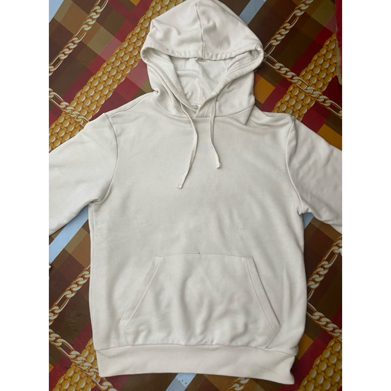 Hoodie Putih Polos