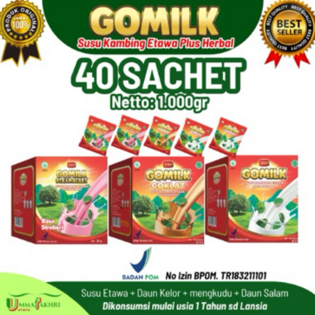

Susu Gomilk Sachet