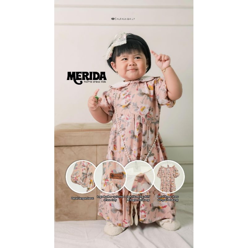 MERIDA HOMEDRESS KIDS BY ALFASA DAILY ✅ DRESS ANAK✅