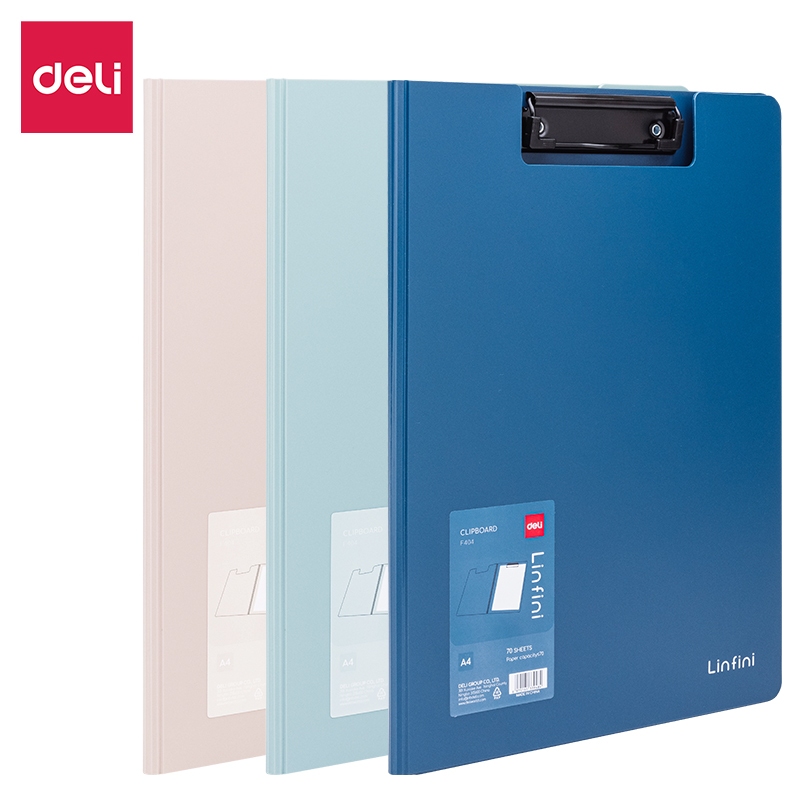 

Deli Papan Jalan / Papan Ujian / Clip Board A4 EF40X