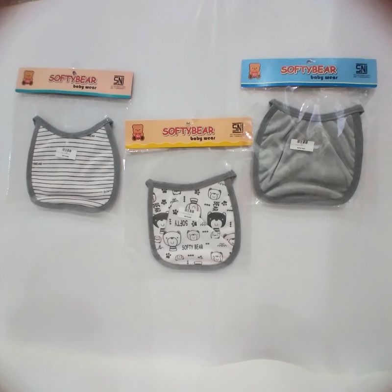 SLABER TALI SOFTY BEAR MOTIF MIX ABU