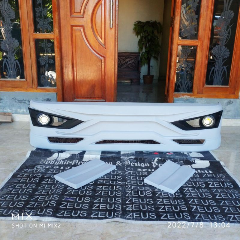 (PAKET KOMPLIT) BEMPER TRUK CANTER BUMPER TREK CENTER MODEL SIGRA