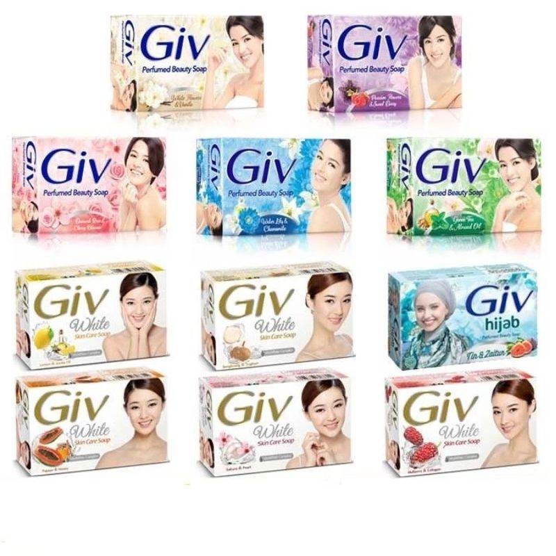 4PCS SABUN MANDI BATANG GIV/SABUN GIV BATANG