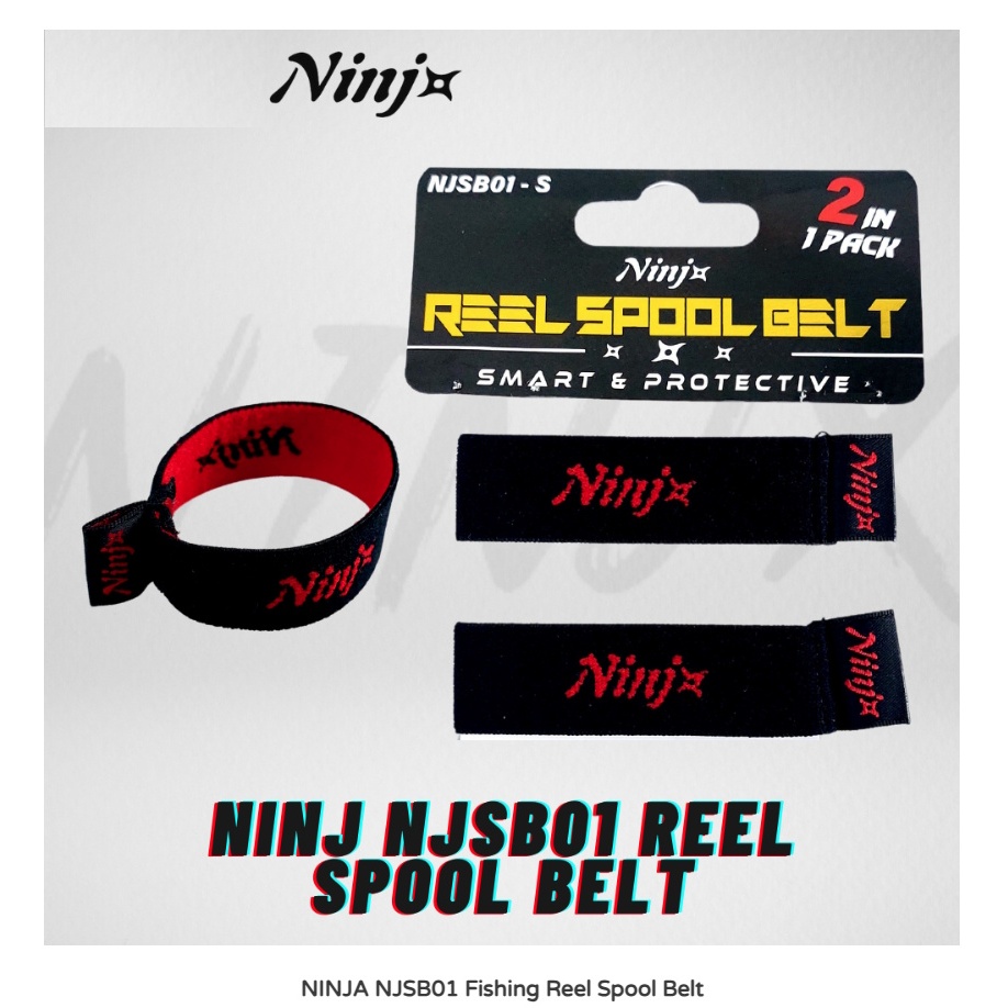 Ninja Reel Spool Belt Cover Tali Penutup Reel Pancing