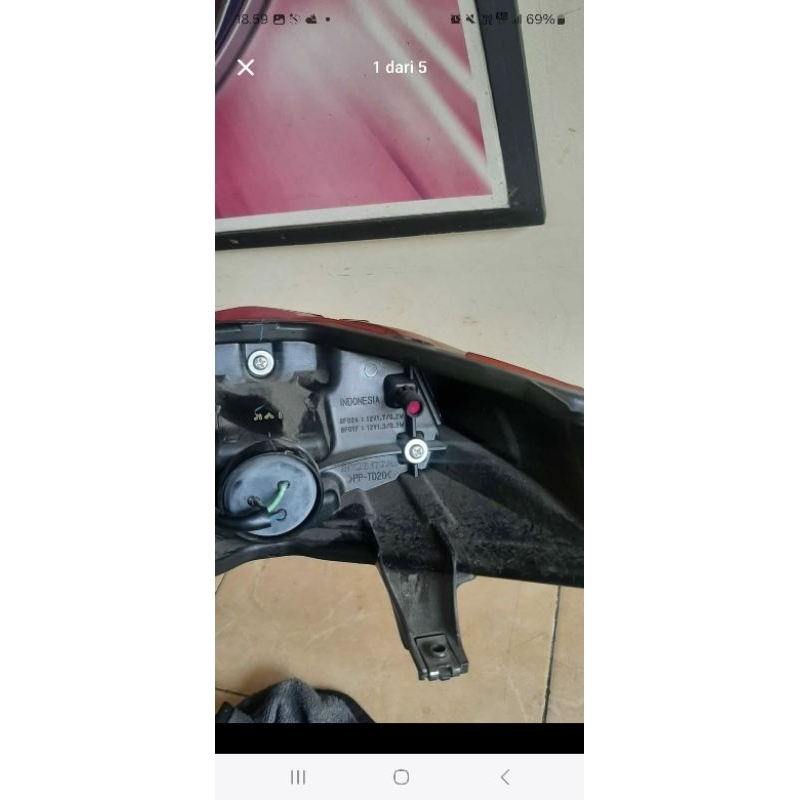 stoplamp vario 150 new 2021