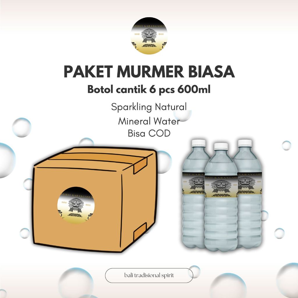 

isotonik water biasa 6pcs bisa cod