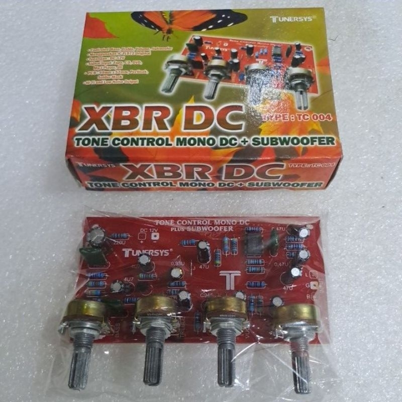 TONE CONTROL MONO XBR DC + SUBWOFER