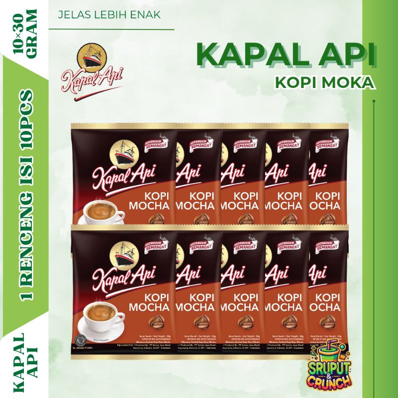 

Kopi Kapal Api (Kopi Moka) 1 Renceng isi 10×30gr