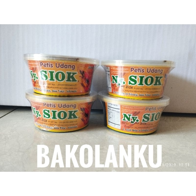 

Petis Udang Ny Siok 250g