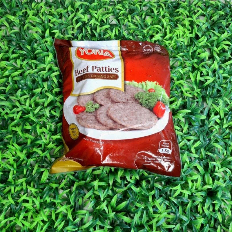 

Yona Beef Petties (Patties Daging Sapi) - Berat 1kg