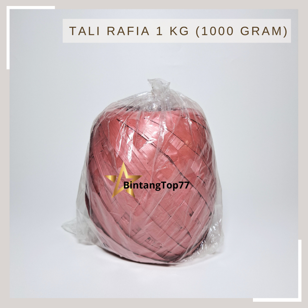 

Tali Rafia 1 Kg (1000 Gram)
