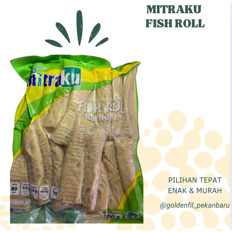 

Mitraku fishroll bbq 500g