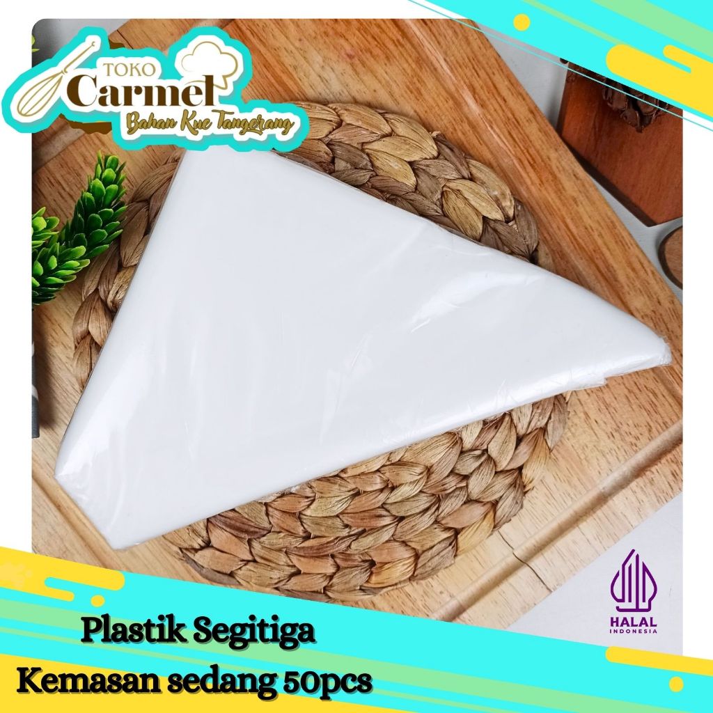 Plastik Segitiga ukuran SEDANG (Piping bag) 3