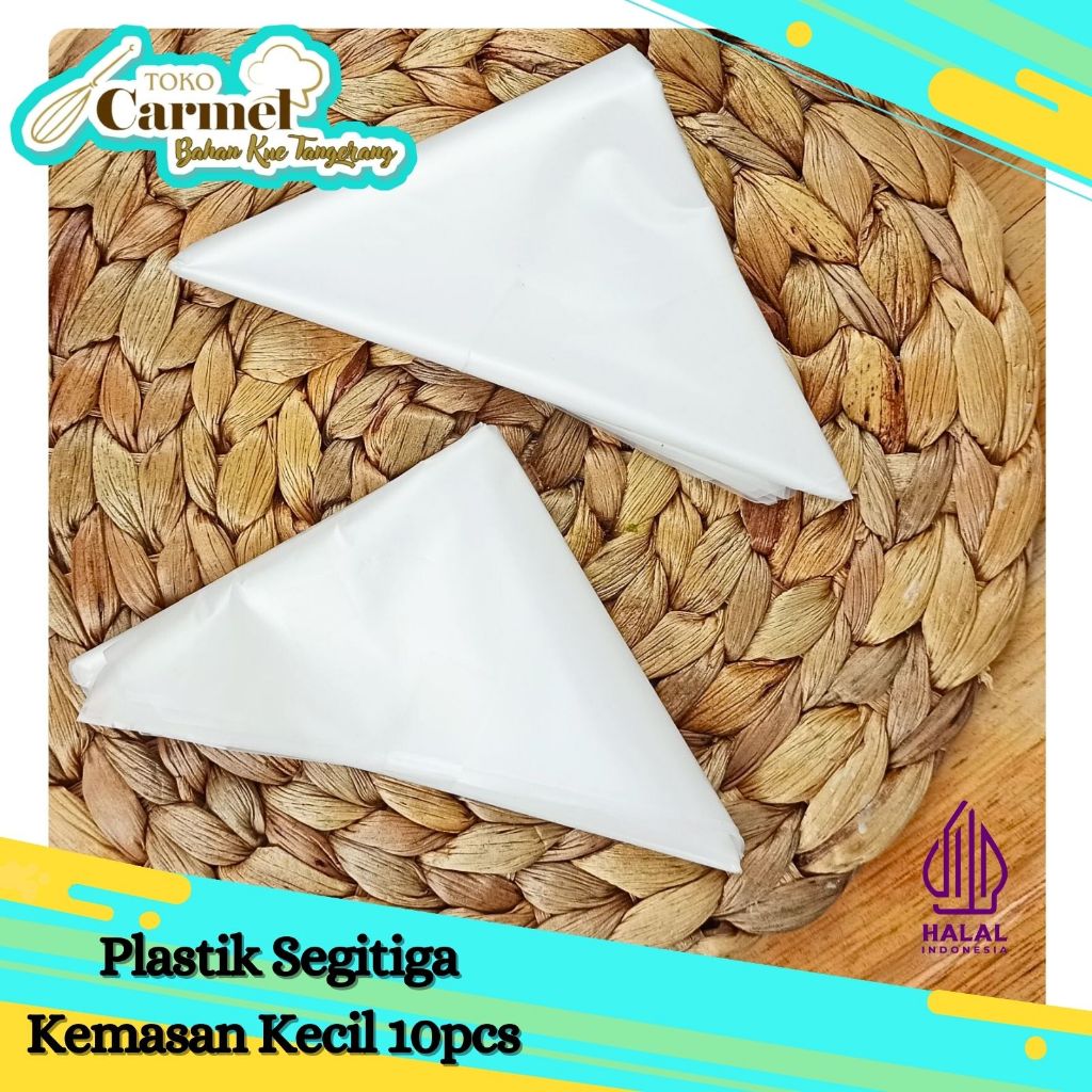 Plastik Segitiga / Piping Bag Tebal ukuran Kecil