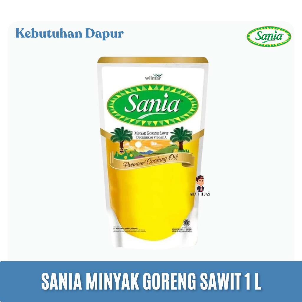 

Sania Minyak Goreng Sawit 1 Liter