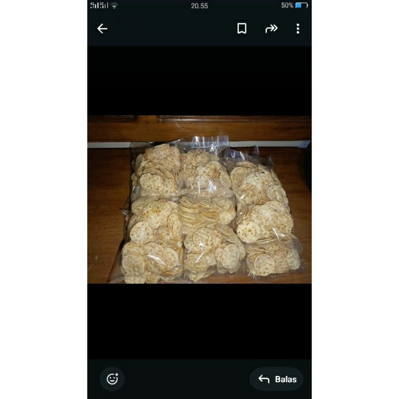 

kripik tempe sagu crispy