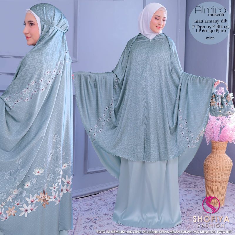 MUKENA ALMIRA | MUKENA | MUKENA TERBARU 2025 | MUKENA TRAVELING MINI POUCH PREMIUM | MUKENA TRAVELIN