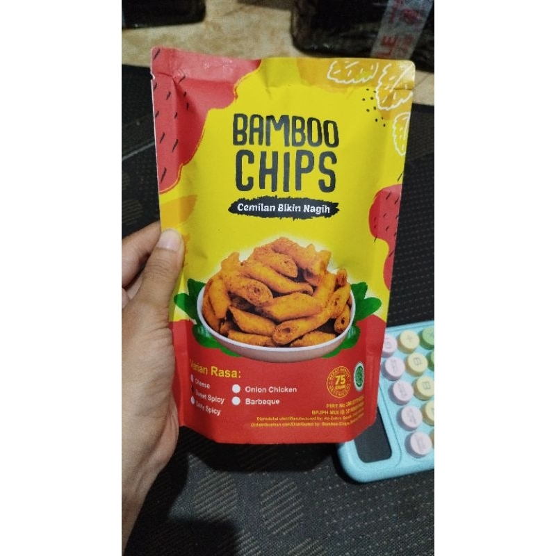 

Bamboo chips snack 75 gr