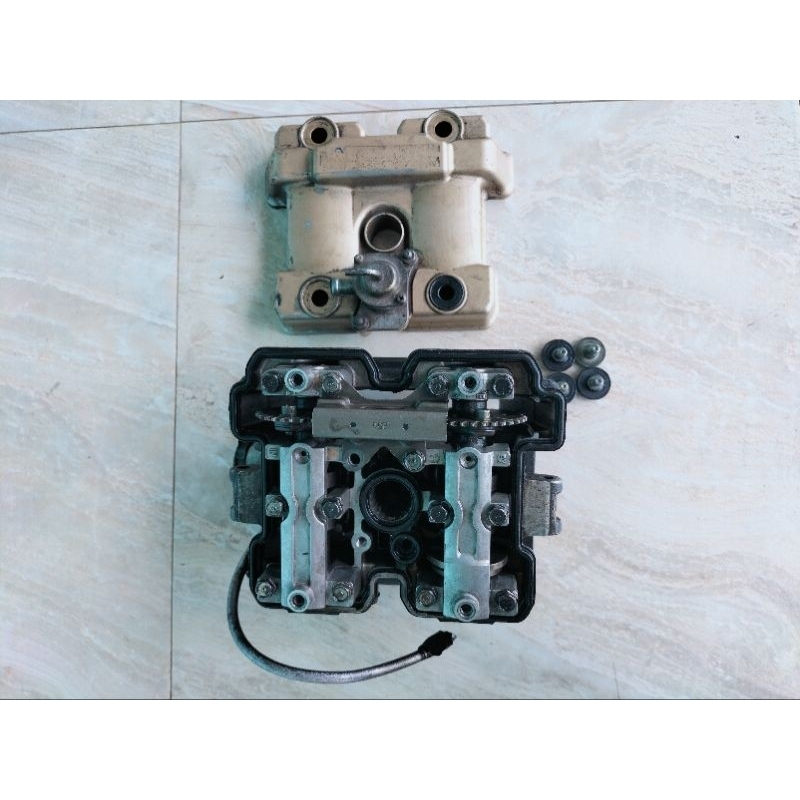 BLOK HEAD/ BLOK KLEP SUZUKI SATRIA FU SATU SET TINGGAL PASANG 2005-2014